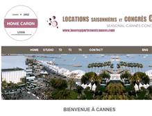 Tablet Screenshot of louerappartementcannes.com